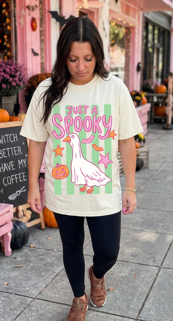 Just A Spooky Goose - Comfort Color