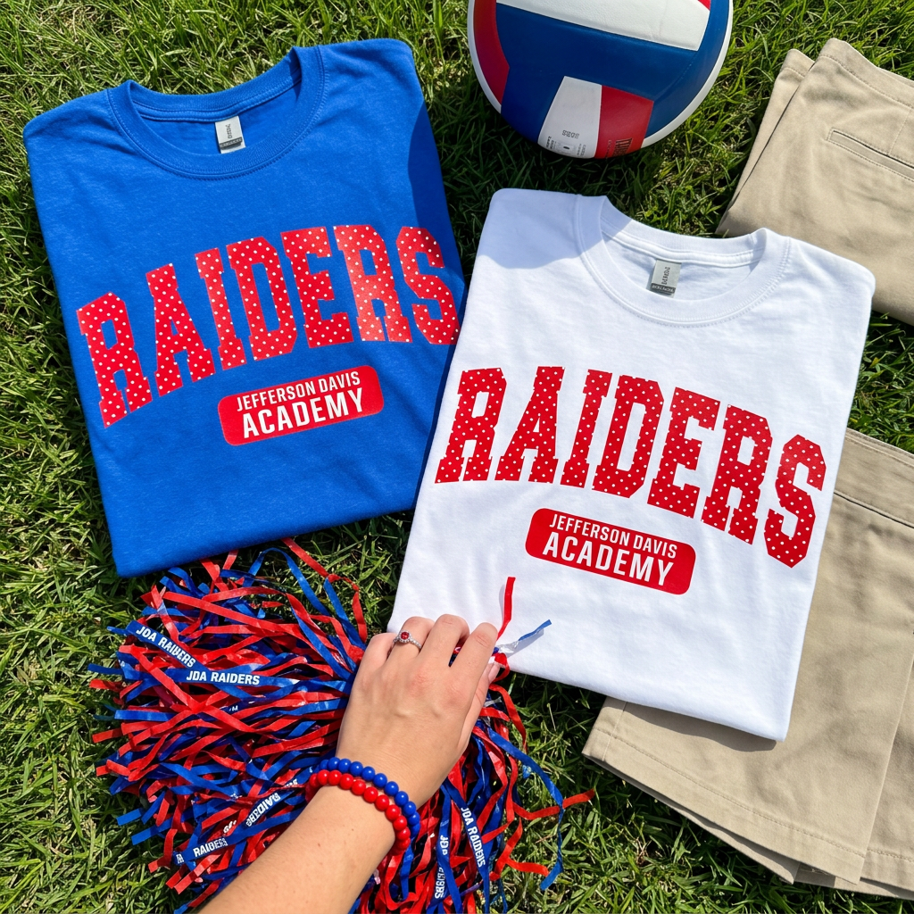 Raiders Academy - Polka Dot Design