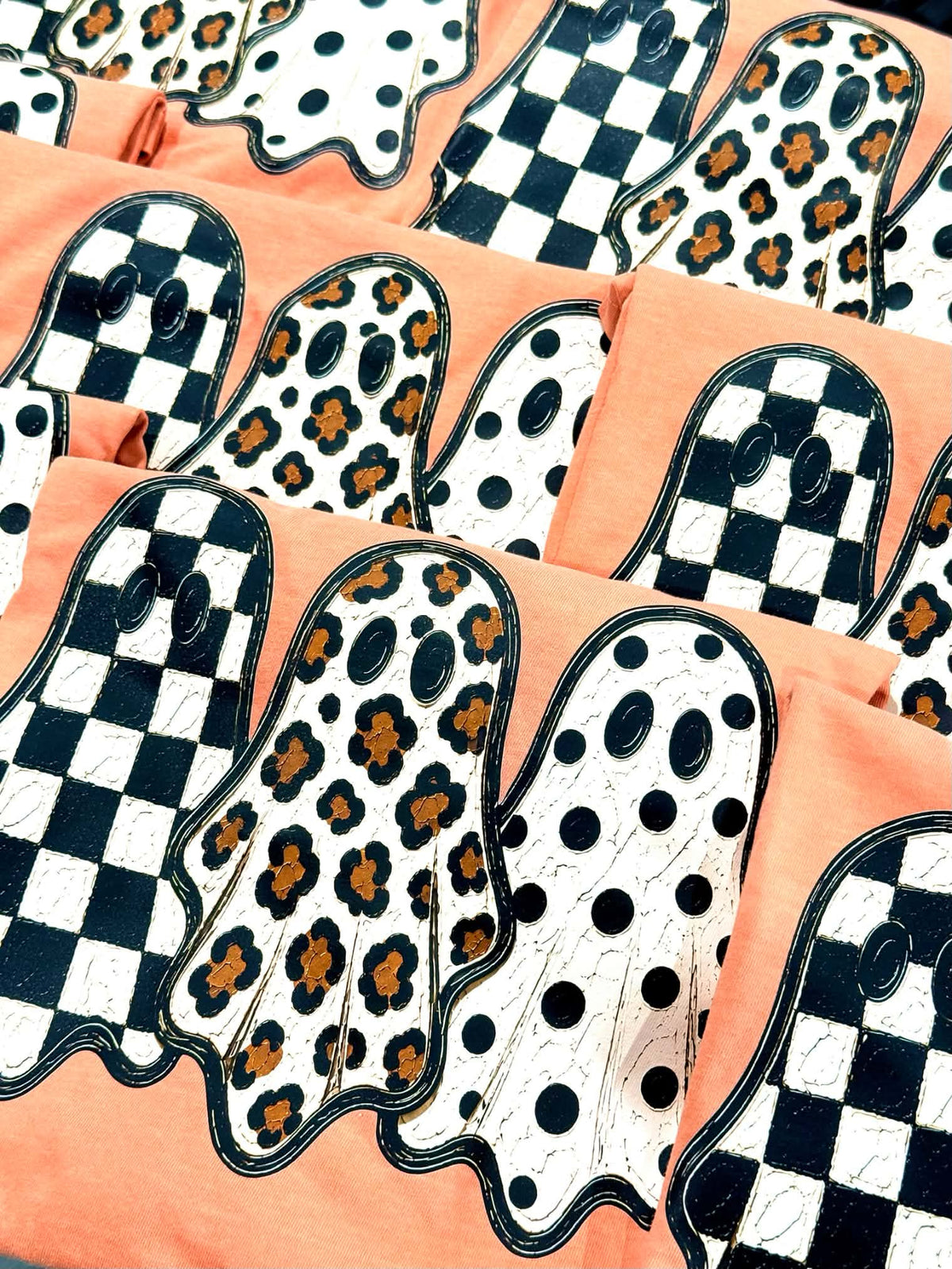 GHOST TRIO CHECKER POLKA DOT LEOPARD PATTERNS