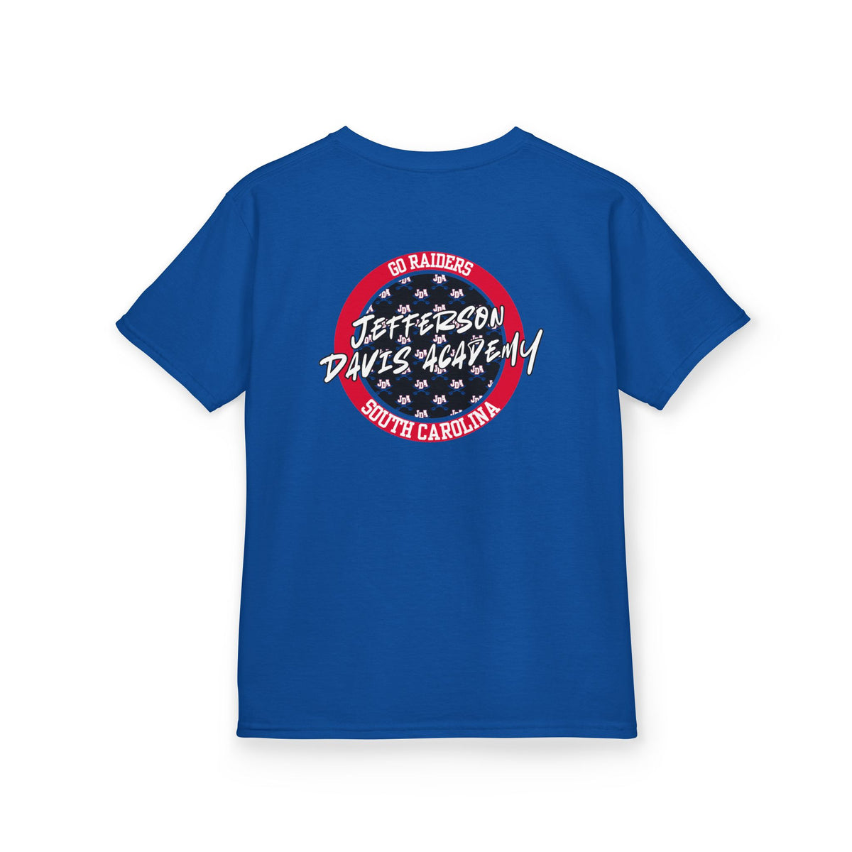 "Jefferson Davis Academy" Patriotic Circle Logo Youth and Adults