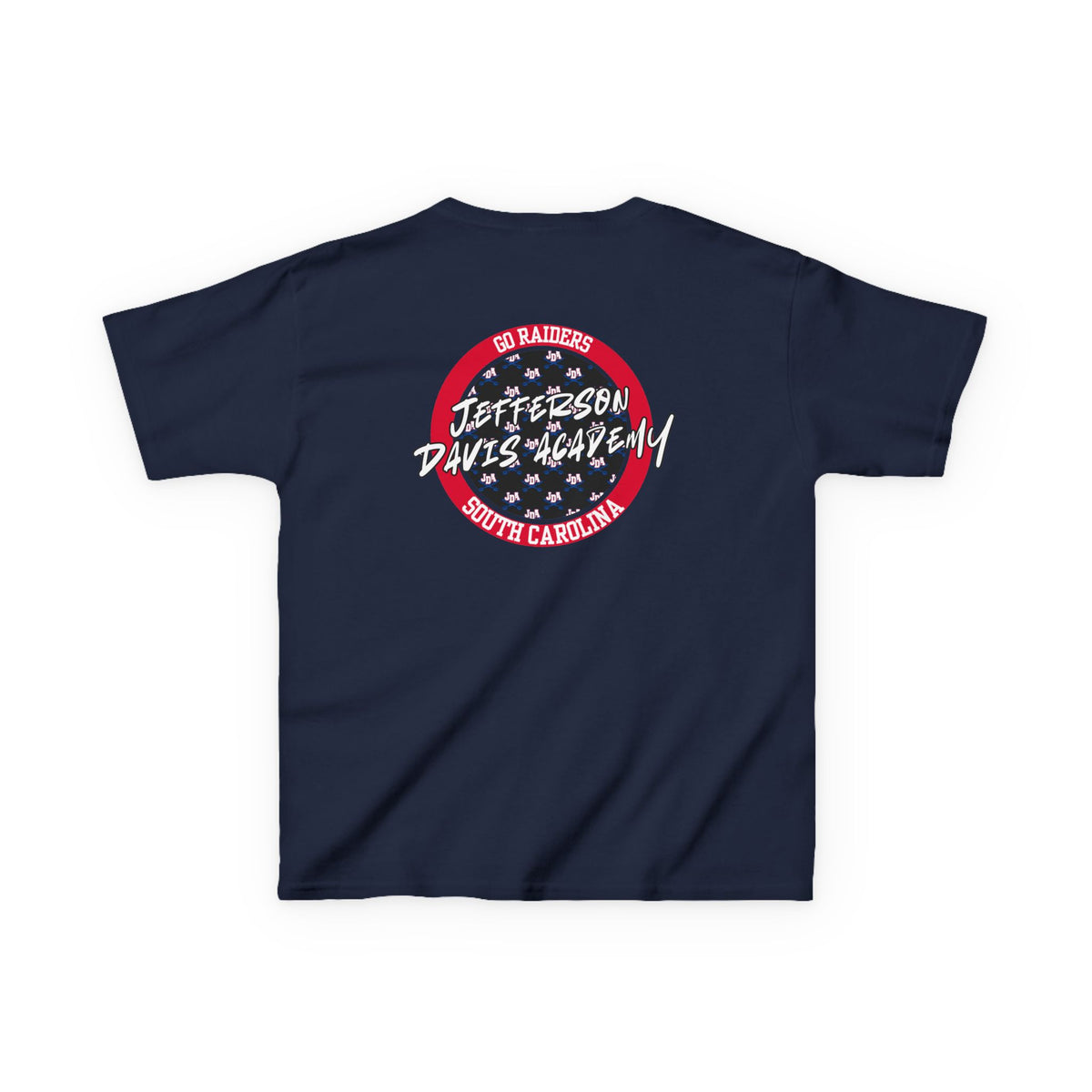 "Jefferson Davis Academy" Patriotic Circle Logo Youth and Adults