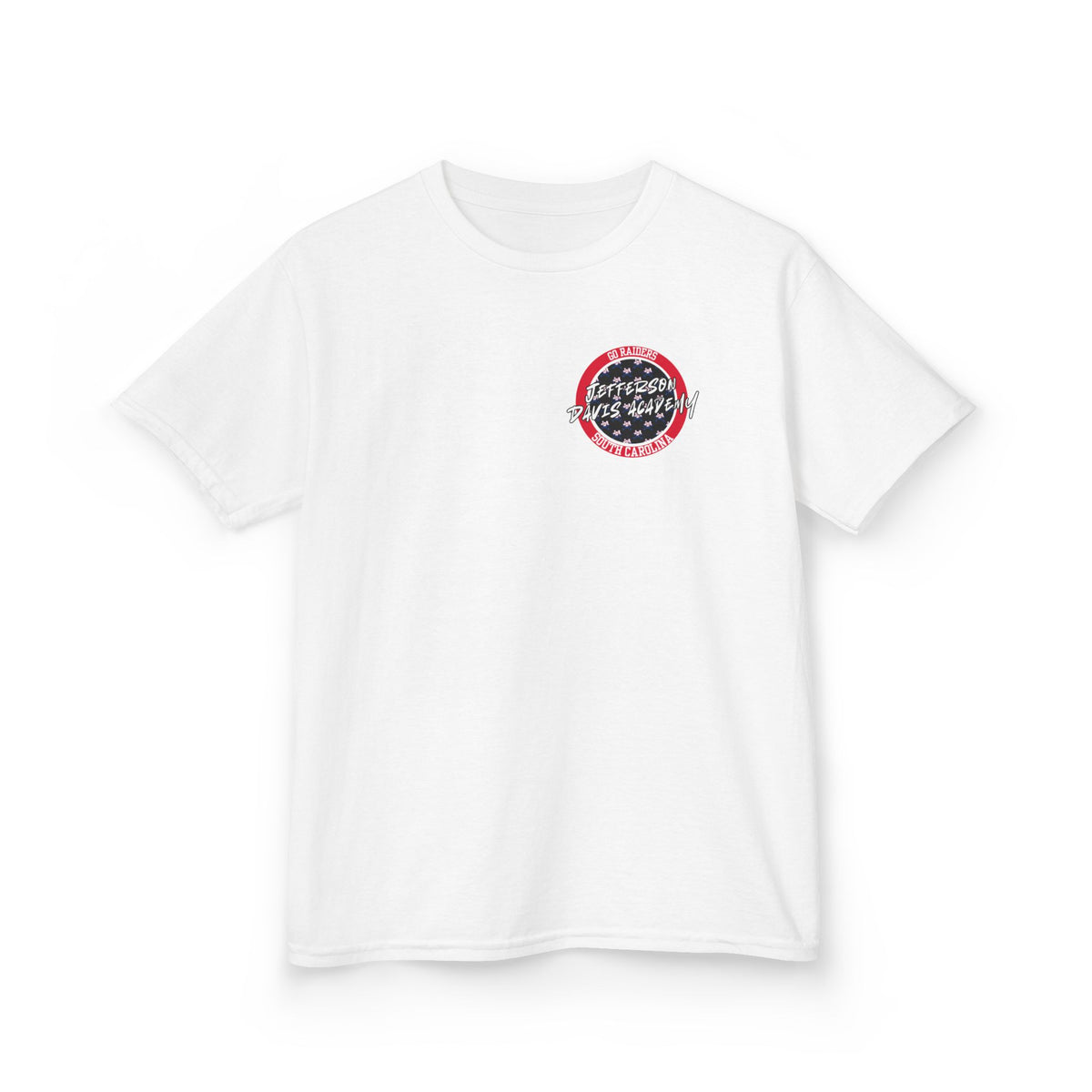 "Jefferson Davis Academy" Patriotic Circle Logo Youth and Adults