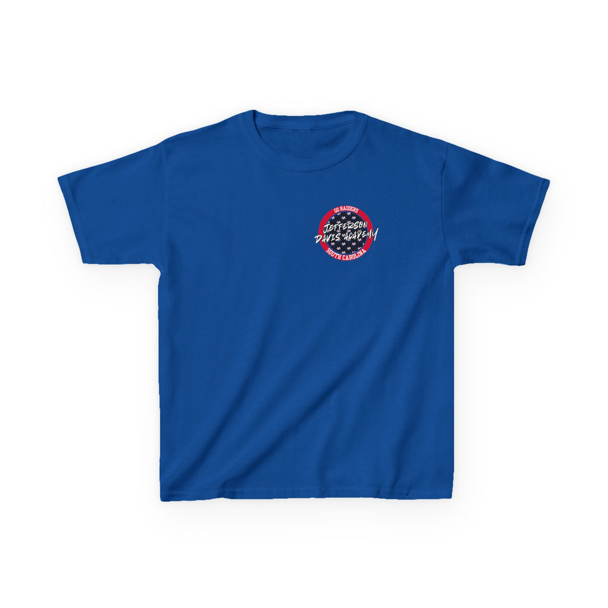 "Jefferson Davis Academy" Patriotic Circle Logo Youth and Adults