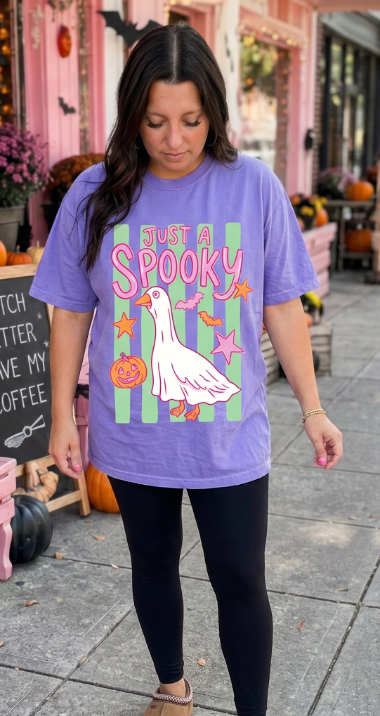 Just A Spooky Goose - Comfort Color