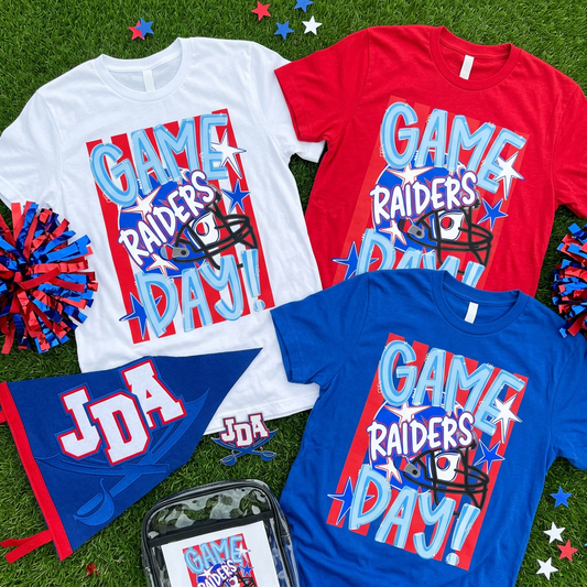 "Game Raiders Day" Retro Gamer Graphic Shirt