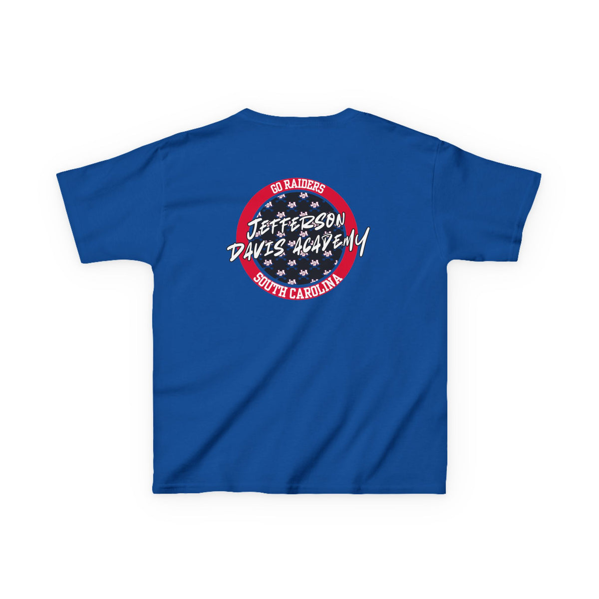 "Jefferson Davis Academy" Patriotic Circle Logo Youth and Adults