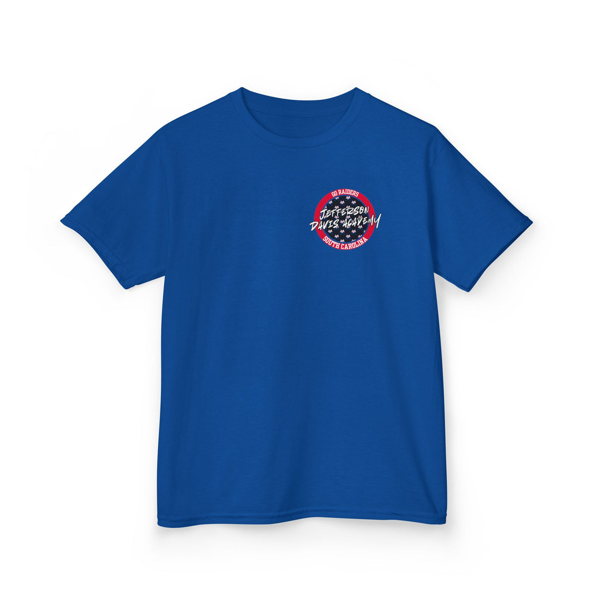 "Jefferson Davis Academy" Patriotic Circle Logo Youth and Adults
